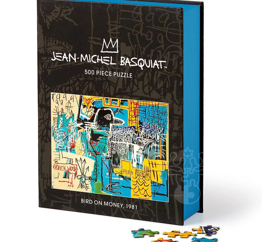 Galison Basquiat Bird on Money, 1981 Puzzle 500pcs in a Book Box