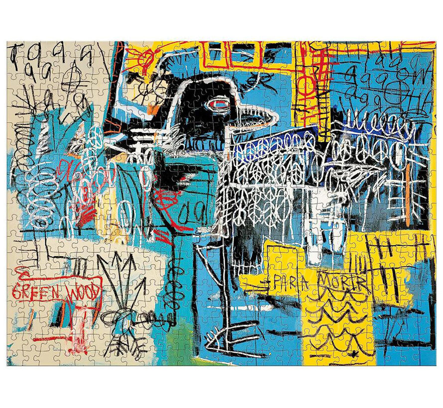 Galison Basquiat Bird on Money, 1981 Book Puzzle 500pcs