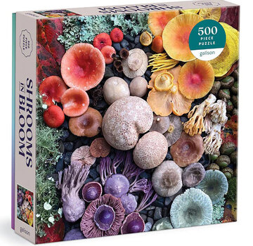 Galison Galison Shrooms in Bloom Puzzle 500pcs