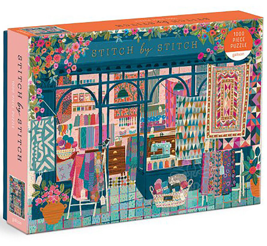 Galison Stitch by Stitch Puzzle 1000pcs
