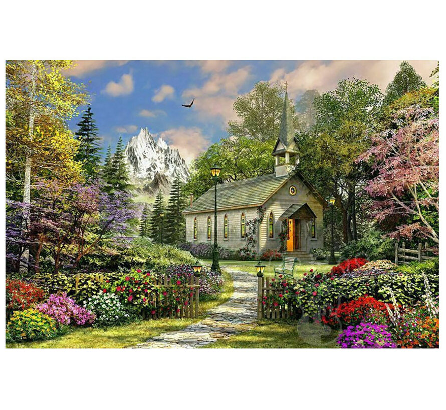 Springbok Mountain View Chapel Puzzle 36pcs