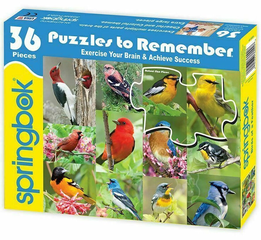 Springbok Birds of a Feather Puzzle 36pcs