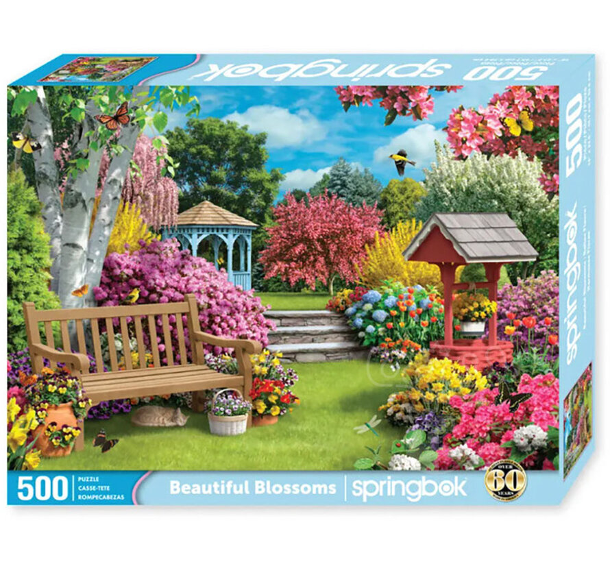 Springbok Beautiful Blossoms Puzzle 500pcs