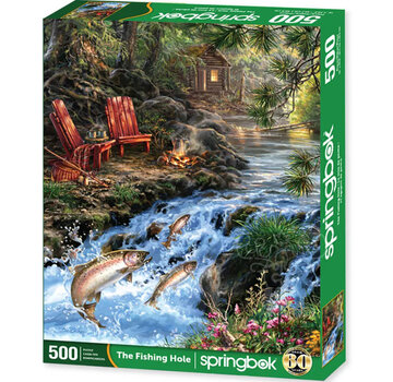 Springbok Springbok The Fishing Hole Puzzle 500pcs