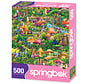 Springbok Fairytale Mushroom Forest Puzzle 500pcs