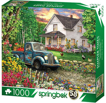 Springbok Springbok Simpler Times Puzzle 1000pcs