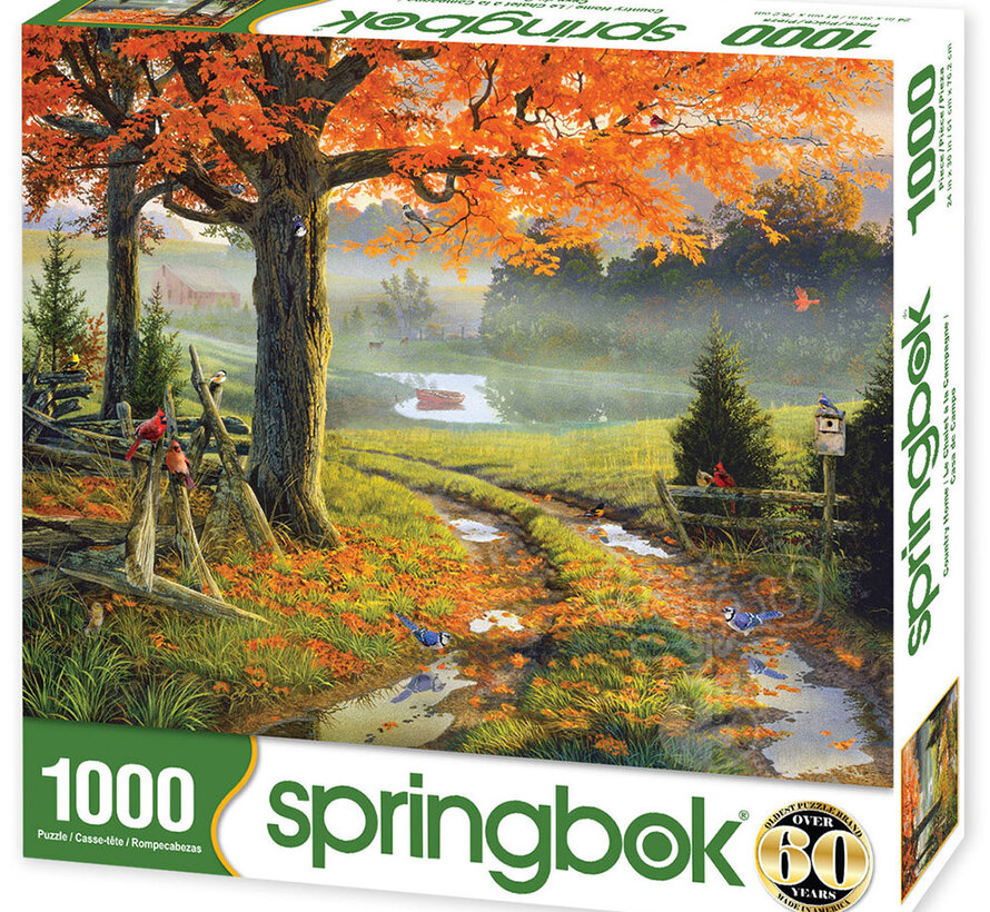 Springbok Country Home Puzzle 1000pcs
