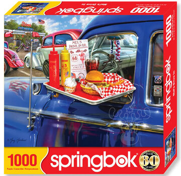 Springbok FINAL SALE Springbok Mel's Drive-In Puzzle 1000pcs