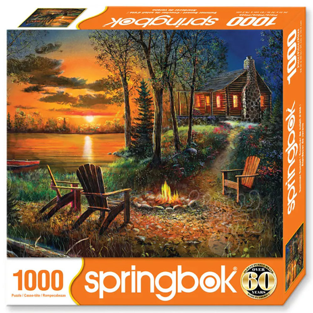 Springbok Summer Sunset Puzzle 1000pcs - Puzzles Canada