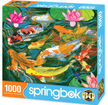 Springbok Springbok Koi Pond Puzzle 1000pcs