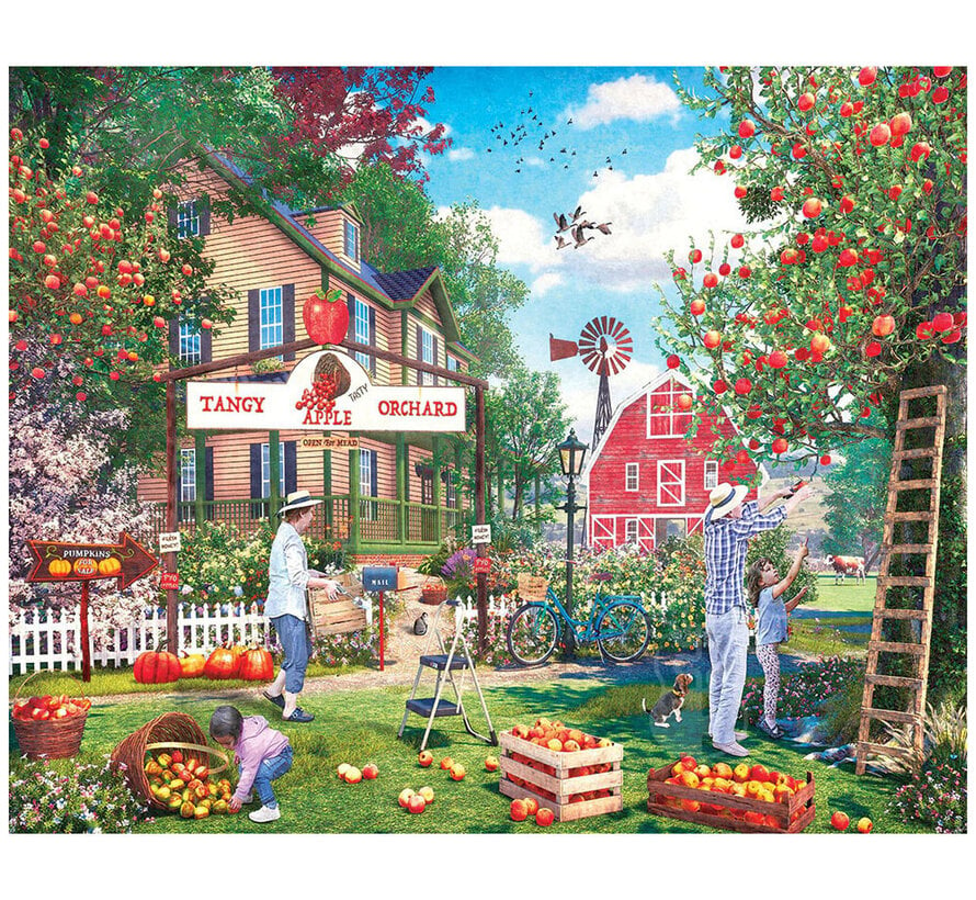 White Mountain Apple Picking Puzzle 1000pcs