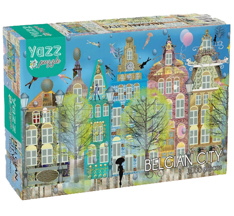 Yazz Puzzle Belgian City Puzzle 1000pcs