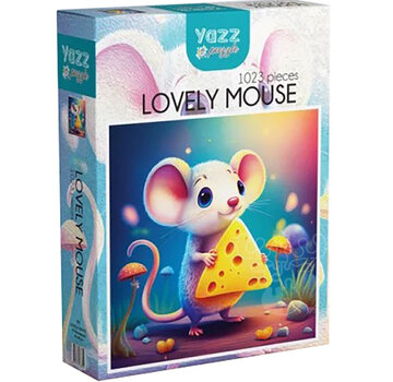 Yazz Puzzle Yazz Puzzle Lovely Mouse Puzzle 1023pcs