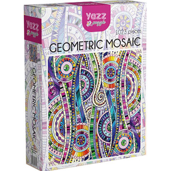 Yazz Puzzle Yazz Puzzle Geometric Mosaic Puzzle 1023pcs