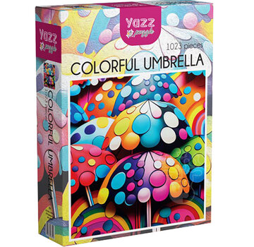 Yazz Puzzle Yazz Puzzle Colorful Umbrella Puzzle 1023pcs