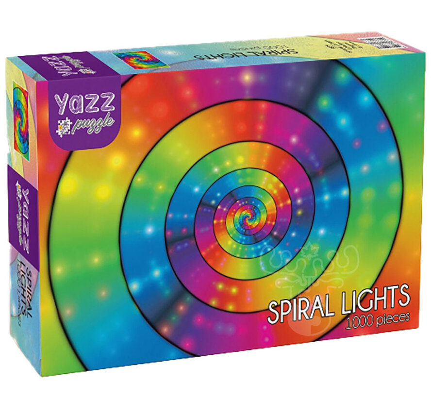 FINAL SALE Yazz Puzzle Spiral Lights Puzzle 1000pcs