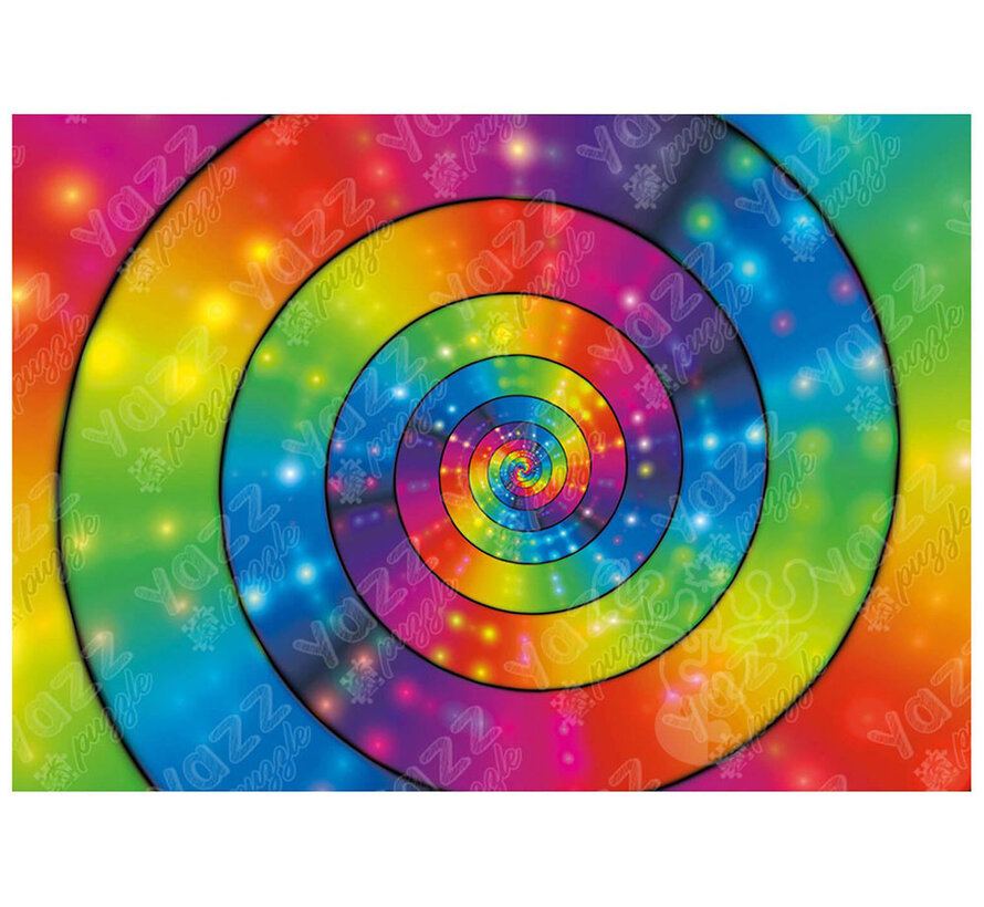 FINAL SALE Yazz Puzzle Spiral Lights Puzzle 1000pcs