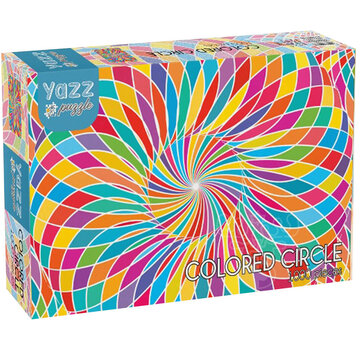 Yazz Puzzle FINAL SALE Yazz Puzzle Colored Circle Puzzle 1000pcs