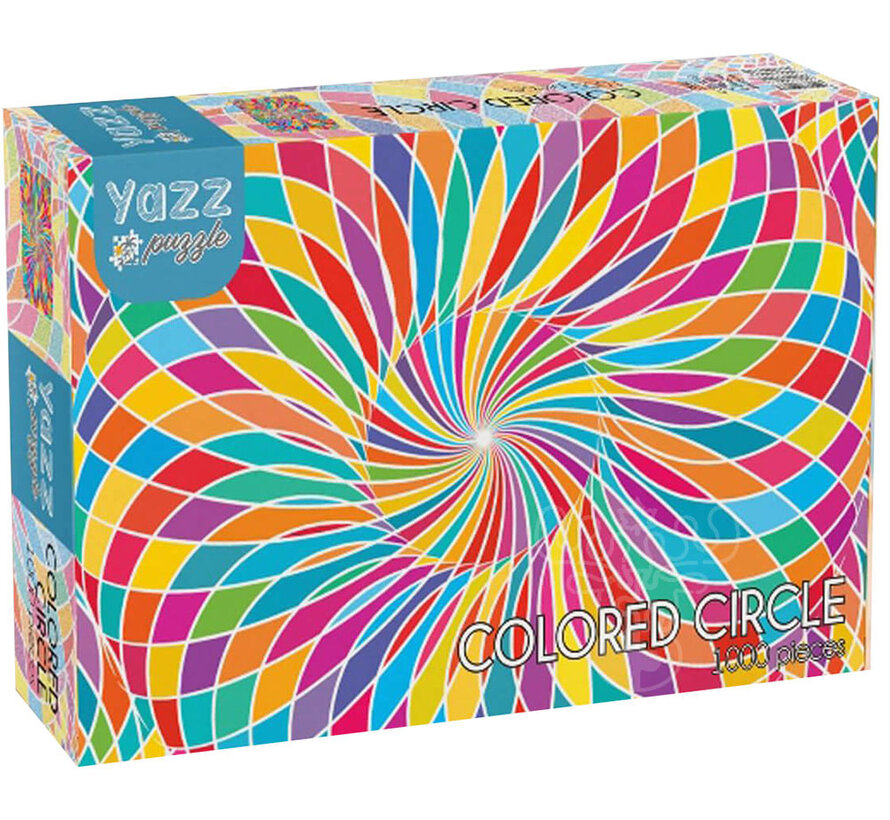 Yazz Puzzle Colored Circle Puzzle 1000pcs