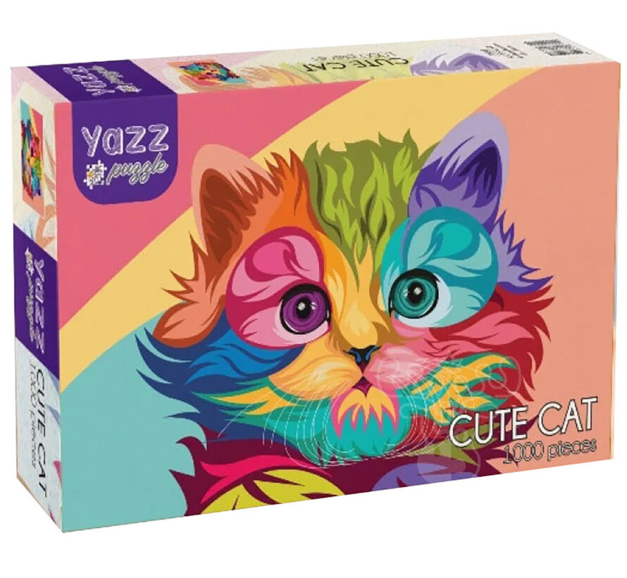 Yazz Puzzle Cute Cat Puzzle 1000pcs