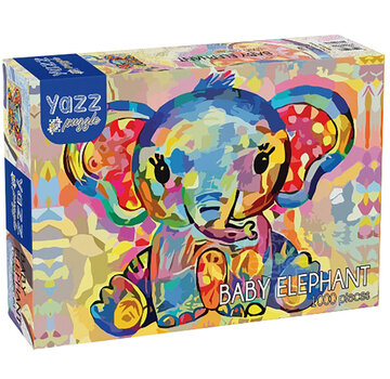 Yazz Puzzle Yazz Puzzle Baby Elephant Puzzle 1000pcs