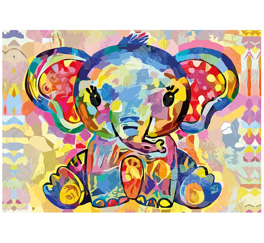 Yazz Puzzle Baby Elephant Puzzle 1000pcs