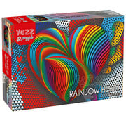 Yazz Puzzle FINAL SALE Yazz Puzzle Rainbow Heart Puzzle 1000pcs