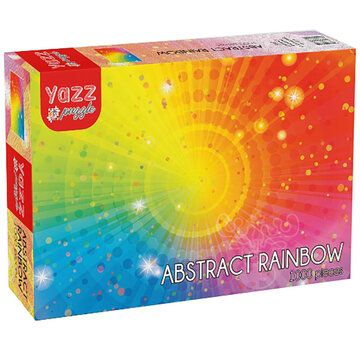 Yazz Puzzle FINAL SALE Yazz Puzzle Abstract Rainbow Puzzle 1000pcs