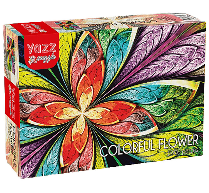 Yazz Puzzle Colorful Flower Puzzle 1000pcs