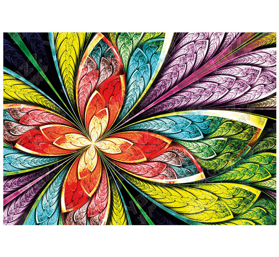 Yazz Puzzle Colorful Flower Puzzle 1000pcs