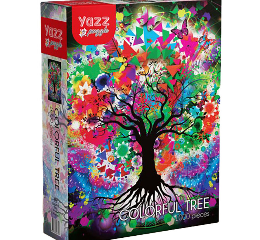 Yazz Puzzle Colorful Tree Puzzle 1000pcs