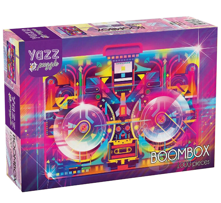 FINAL SALE Yazz Puzzle Boombox Puzzle 1000pcs