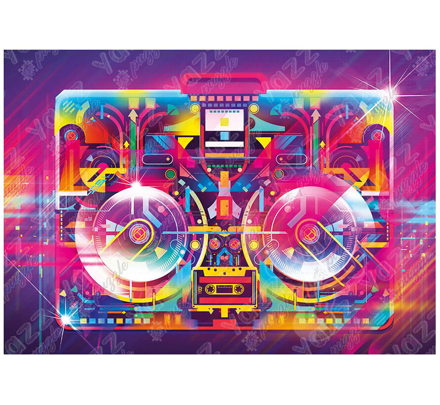 Yazz Puzzle Boombox Puzzle 1000pcs