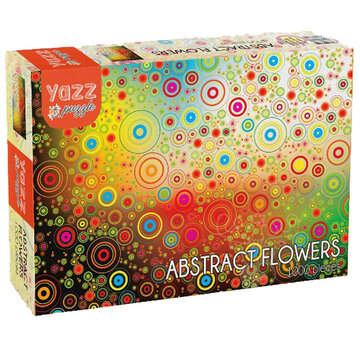 Yazz Puzzle FINAL SALE Yazz Puzzle Abstract Flowers Puzzle 1000pcs