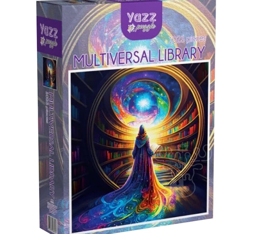 FINAL SALE Yazz Puzzle Multiversal Library Puzzle 1023pcs