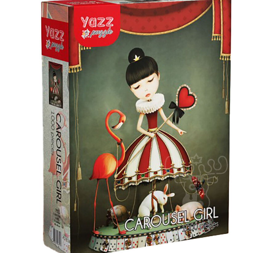 Yazz Puzzle Carousel Girl Puzzle 1000pcs