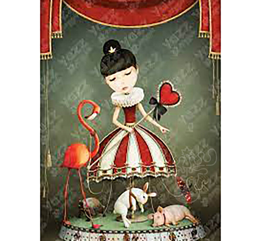 Yazz Puzzle Carousel Girl Puzzle 1000pcs