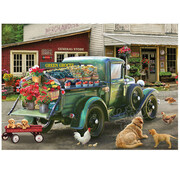 Cobble Hill Puzzles Cobble Hill Green Grocer Tray Puzzle 35pcs