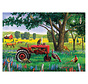 Cobble Hill Red Tractor Tray Puzzle 35pcs