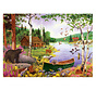 Cobble Hill Bear Lake Tray Puzzle 35pcs