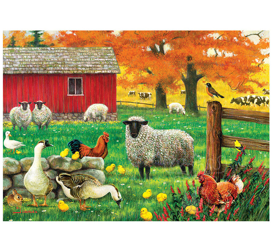 Cobble Hill Sheep Farm Tray Puzzle 35pcs