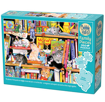 Cobble Hill Puzzles Cobble Hill Storytime Kittens Family Puzzle 350pcs