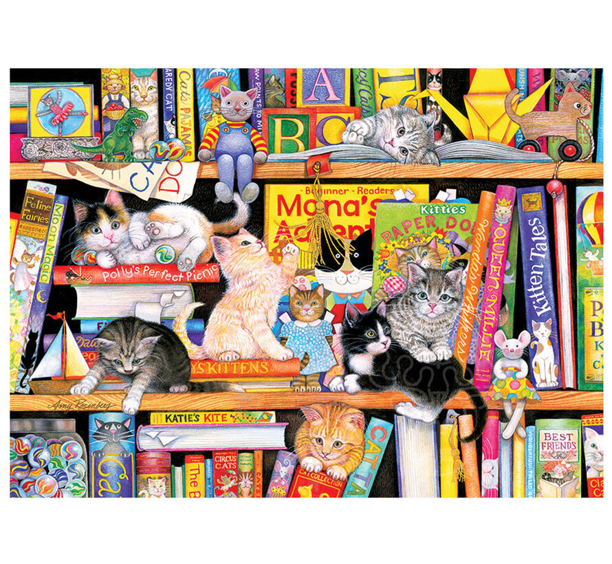 Cobble Hill Storytime Kittens Family Puzzle 350pcs