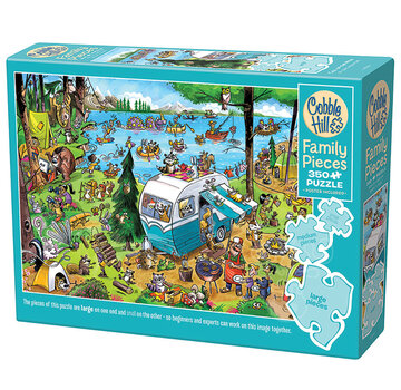 Cobble Hill Puzzles Cobble Hill DoodleTown: Call of the Wild Family Puzzle 350pcs