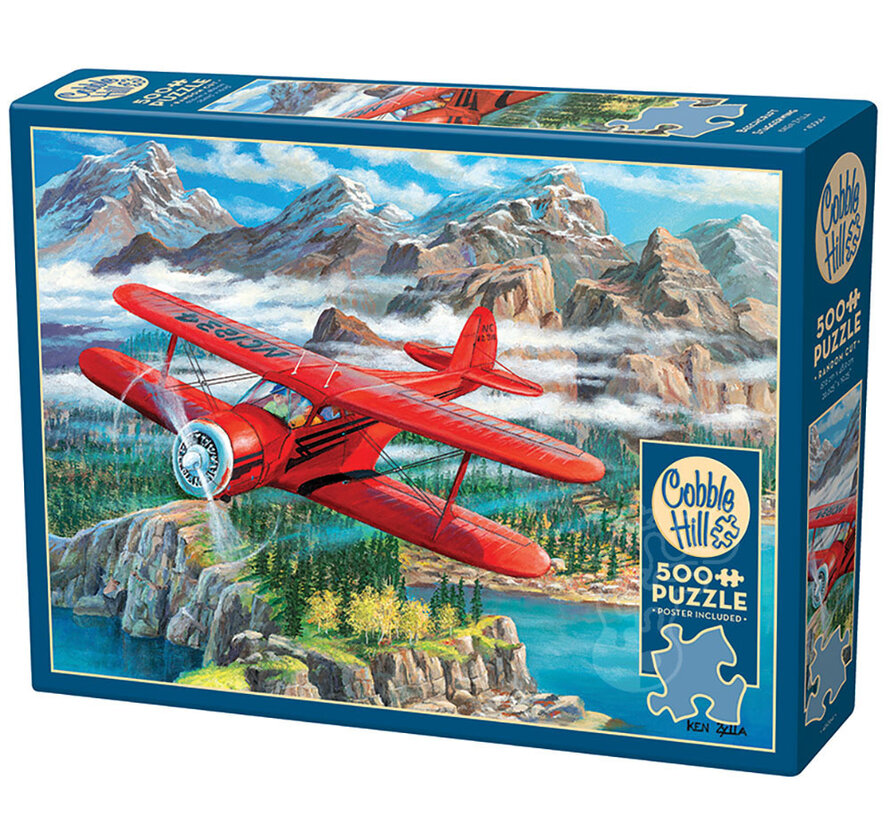 Cobble Hill Beechcraft Staggerwing Puzzle 500pcs