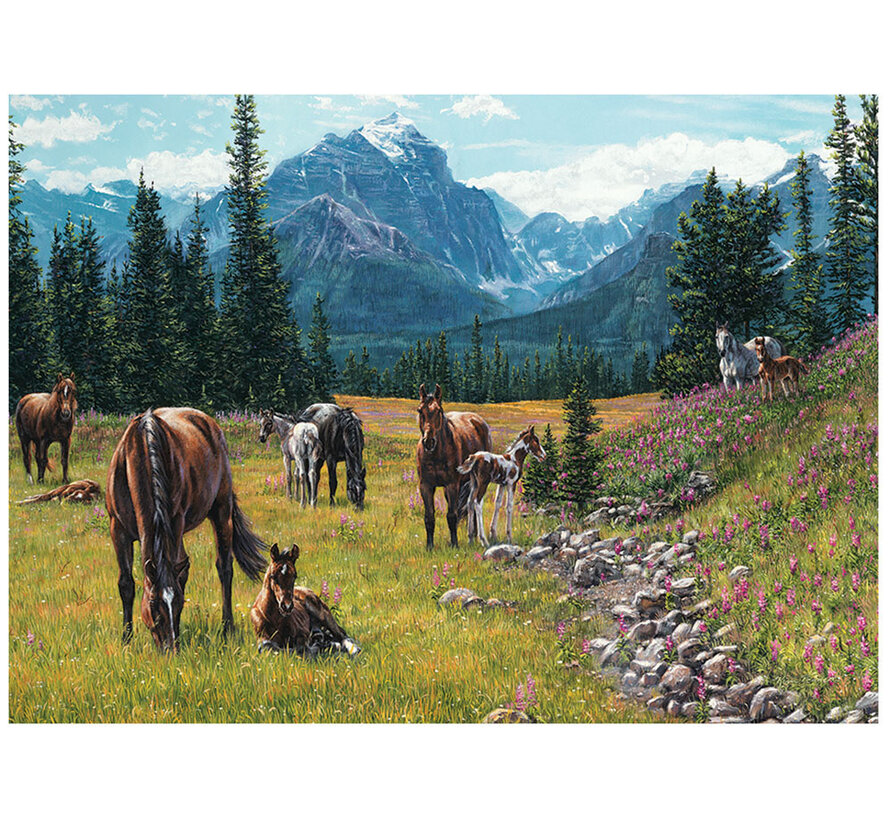 Cobble Hill Horse Meadow Puzzle 1000pcs