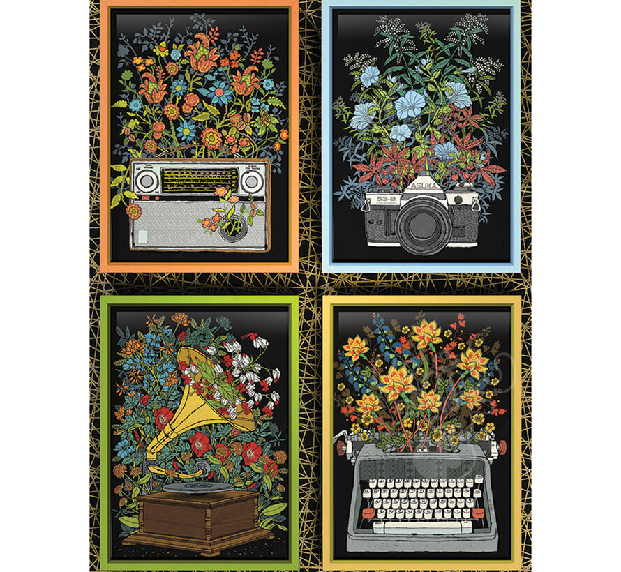 Cobble Hill Floral Objects Puzzle 1000pcs