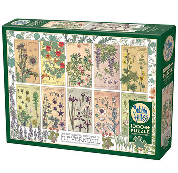 Cobble Hill Puzzles Cobble Hill Botanicals by Verneuil Puzzle 1000pcs