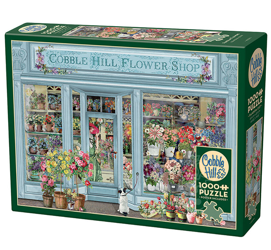 Cobble Hill Parisian Flowers Puzzle 1000pcs