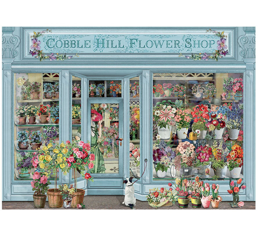 Cobble Hill Parisian Flowers Puzzle 1000pcs